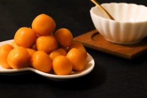 【米粉のお菓子コース】かぼちゃのまん丸お月見団子（認定講師saorin先生recipe）